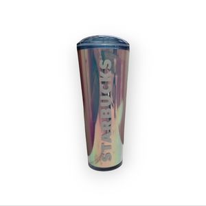 NEW STARBUCKS 2023 SUMMER IRIDESCENT DOME LID 24 OZ. VENTI COLD CUP TUMBLER